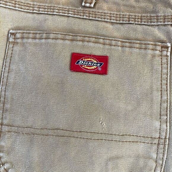 Dickies carpenter’s cargo work pants size 38-32 brown - Picture 2 of 12